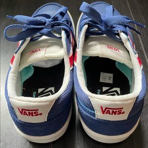 Vans Retro Sport NAVY/RED Size 8.5